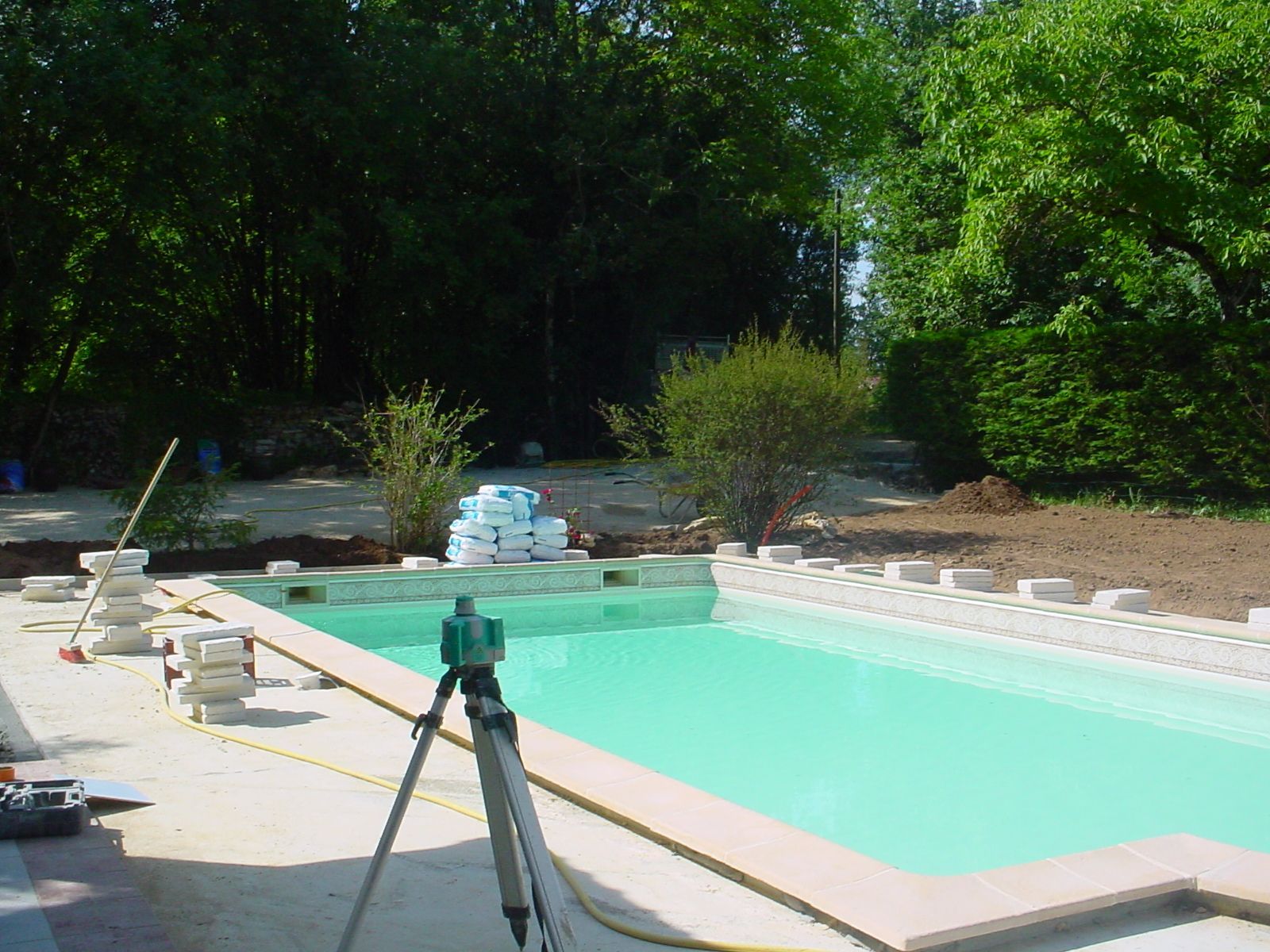 Rénovation d'une piscine