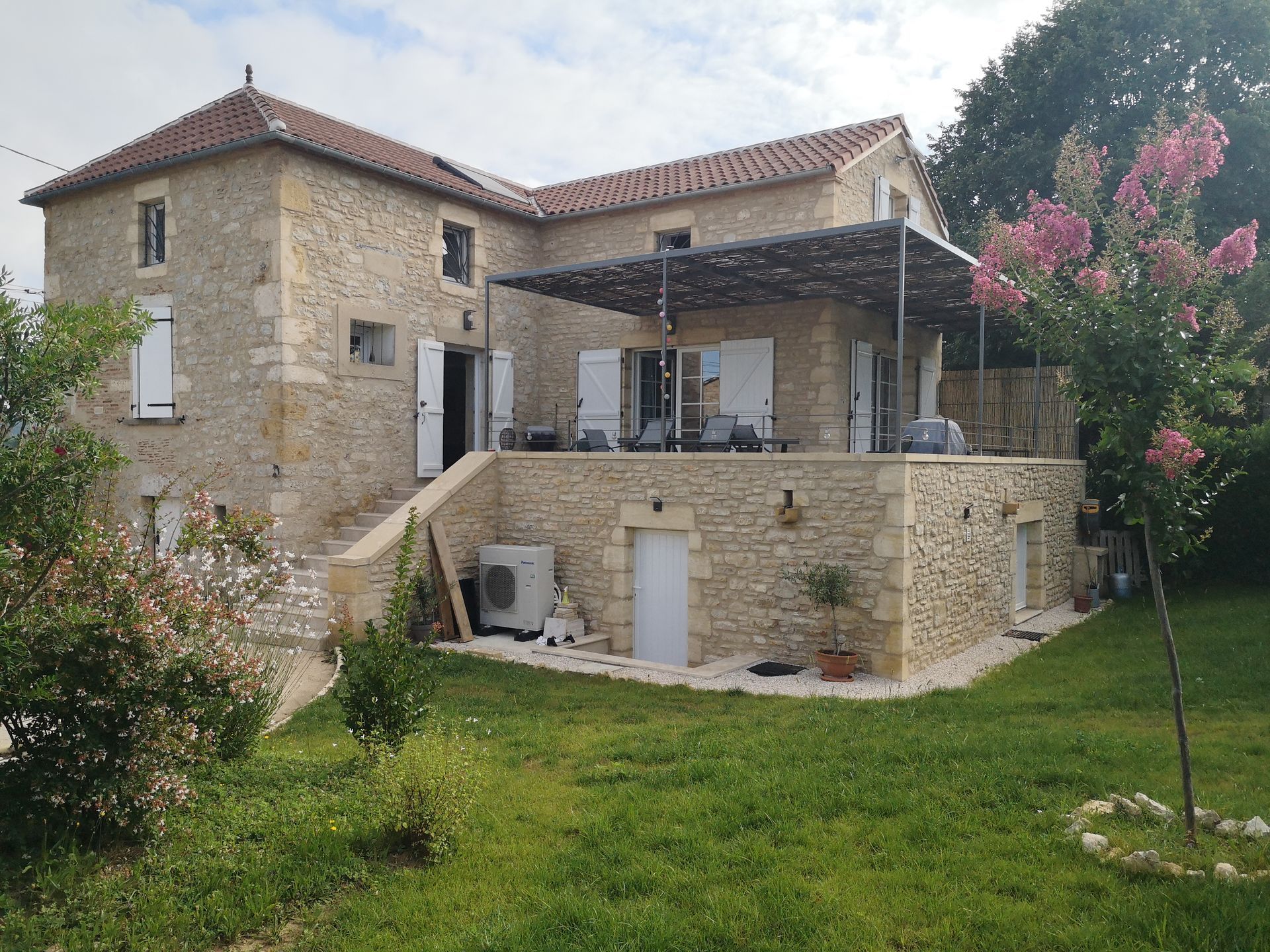 Agrandissement d'une maison à Prayssac