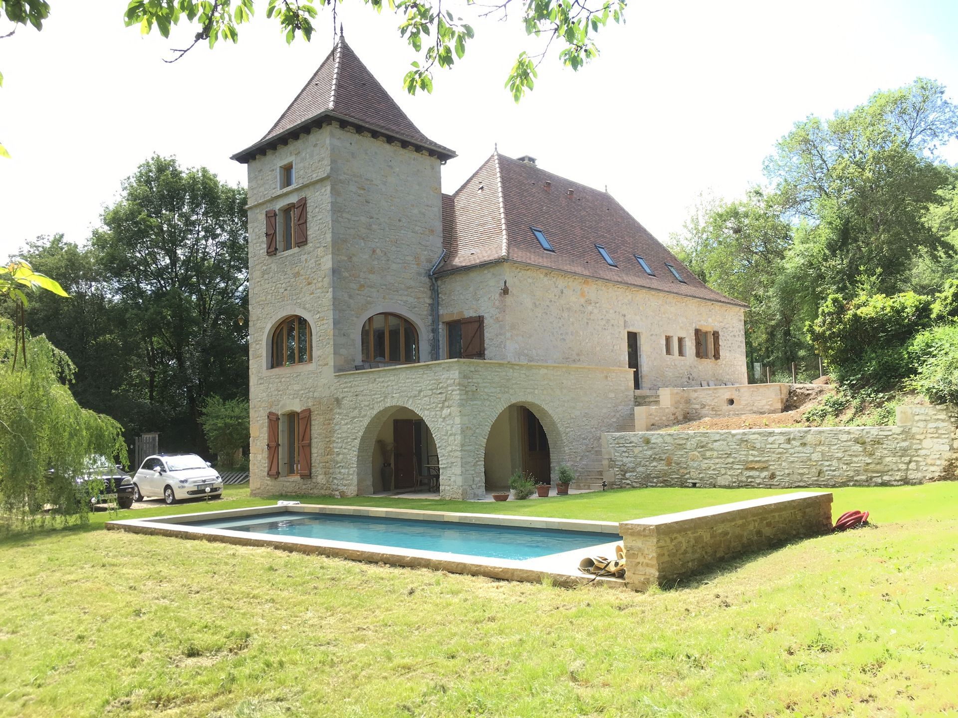Restauration d'un bassin