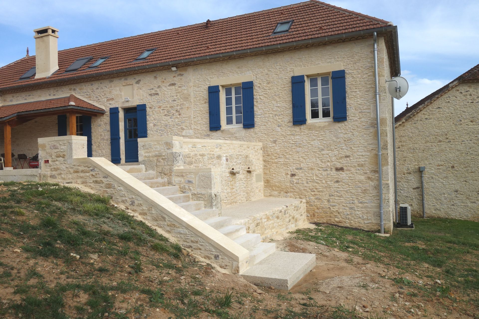 Réfection dépendance en pierre