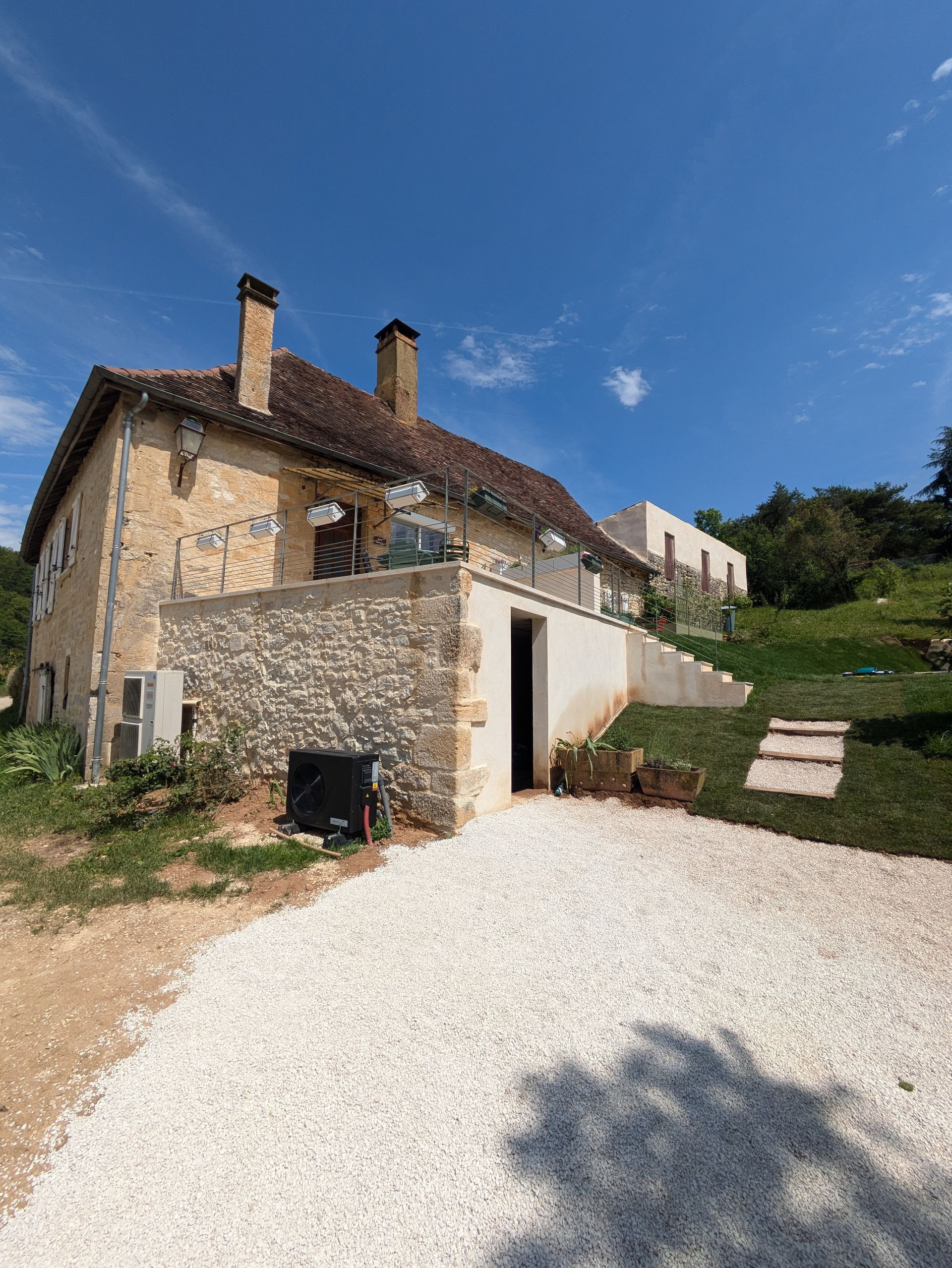 Restauration d'un hameau aux Arques