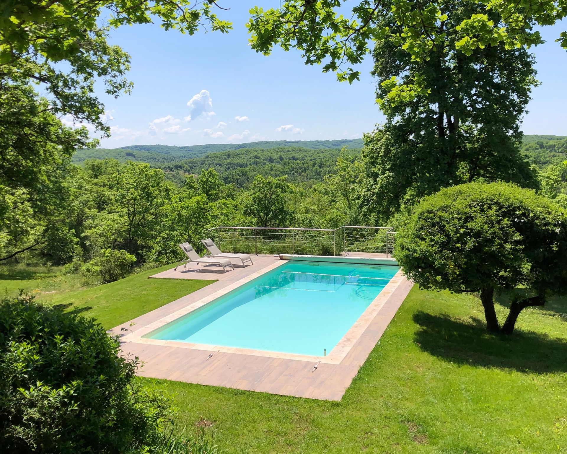 Réfection d'une piscine à Salviac