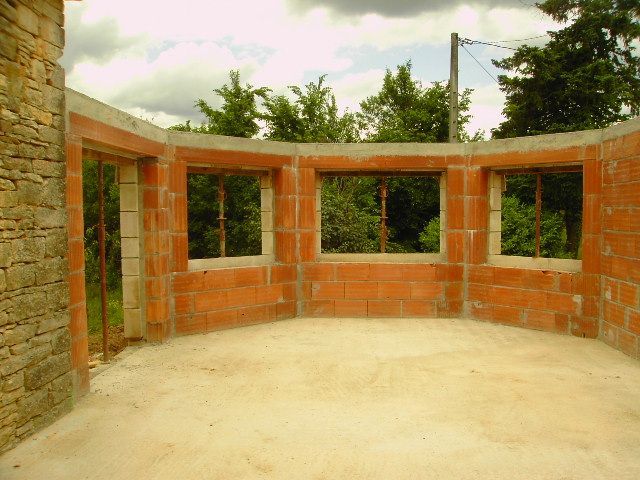 Construction d'une rotonde