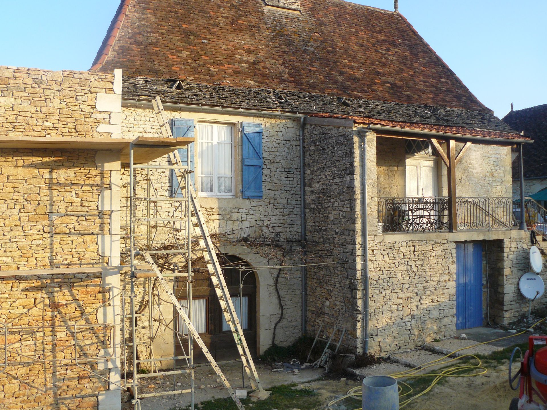 Restauration d'une maison 