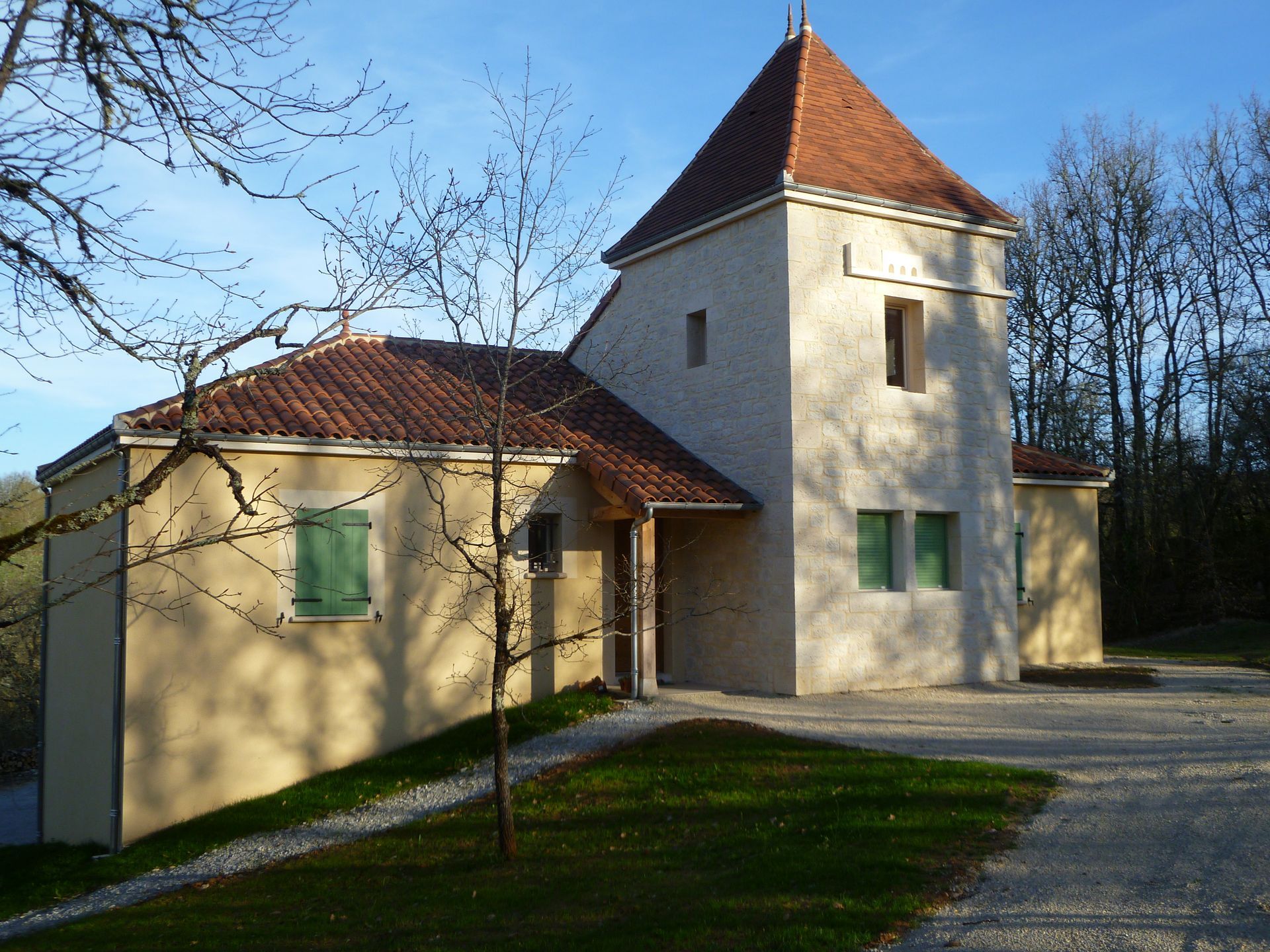 Pisé à Saint Médard