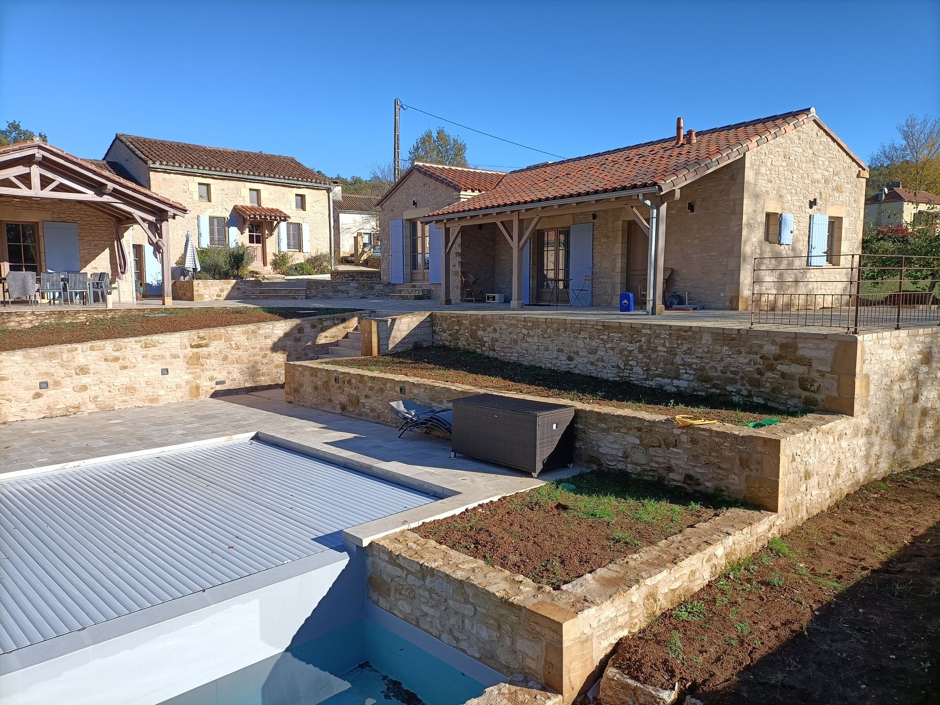 Rénovation d'une maison à Cassagnes