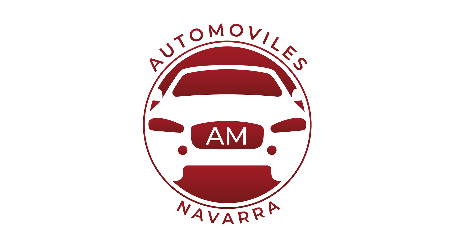 Un logotipo rojo y blanco para automóviles navarra