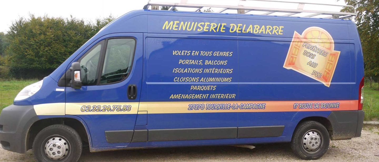 Camion de Menuiserie Delabarre