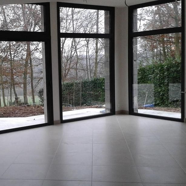 Pose de baies vitrées