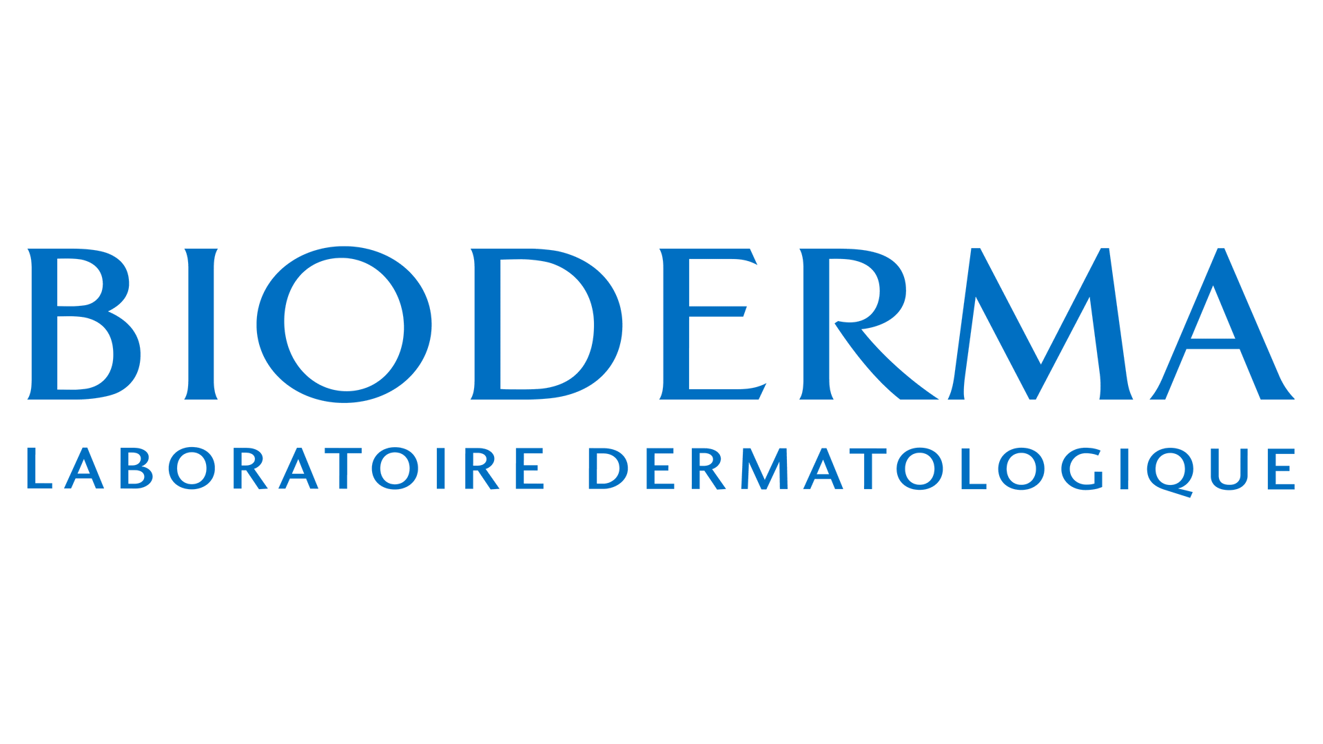 Bioderma logo in blue text with