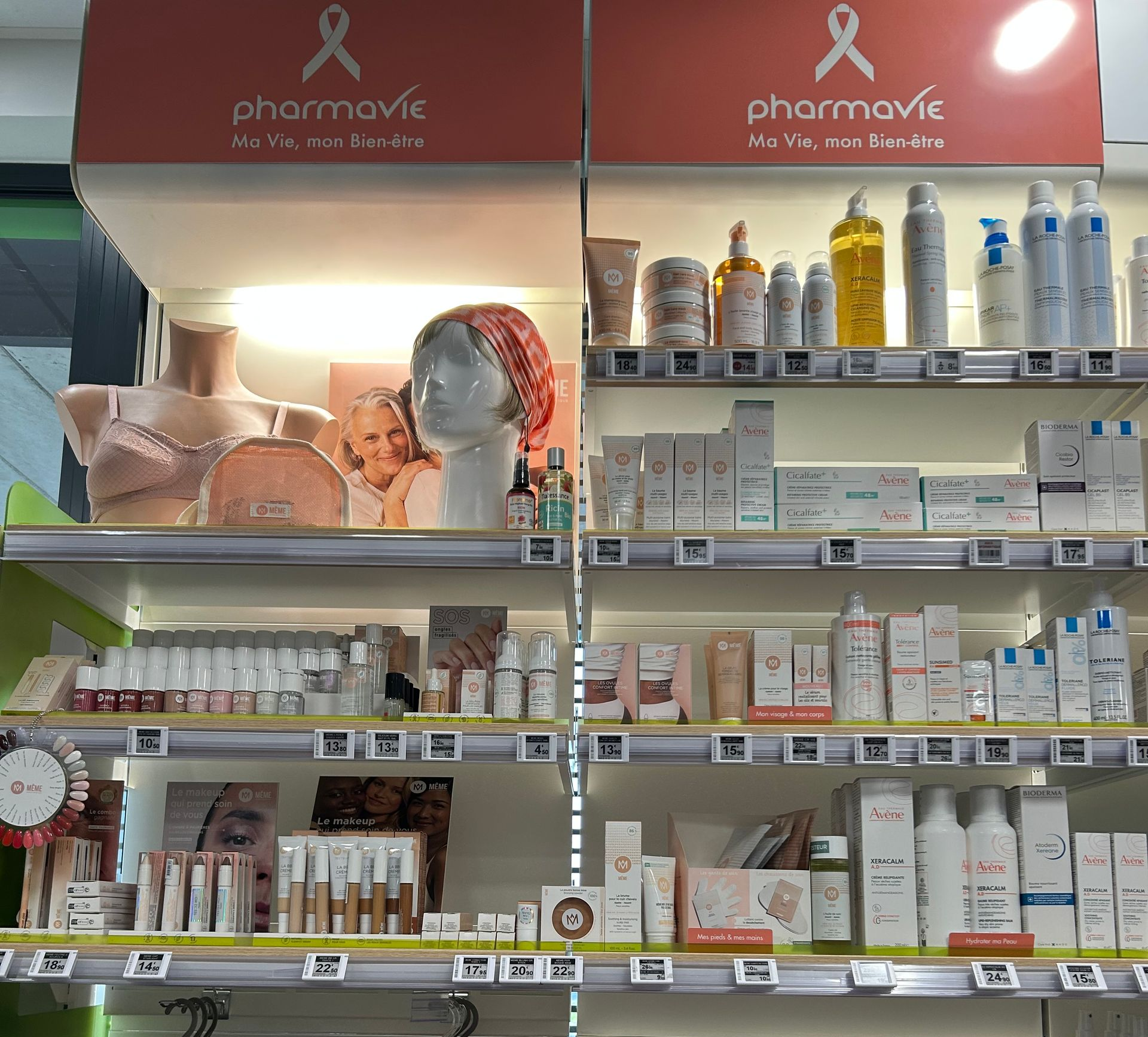 Rayon de la pharamacie