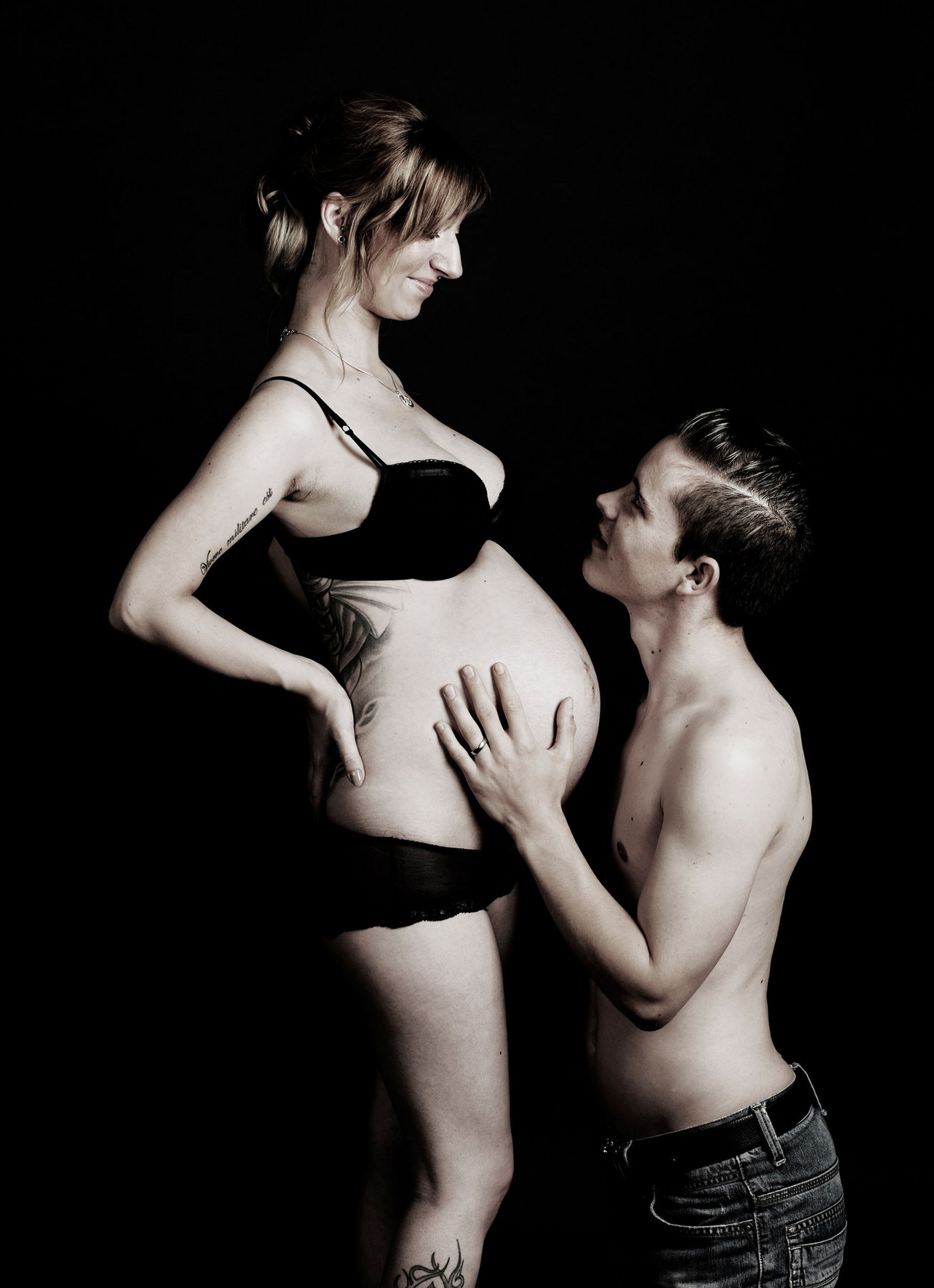 Babybauch Fotoshooting