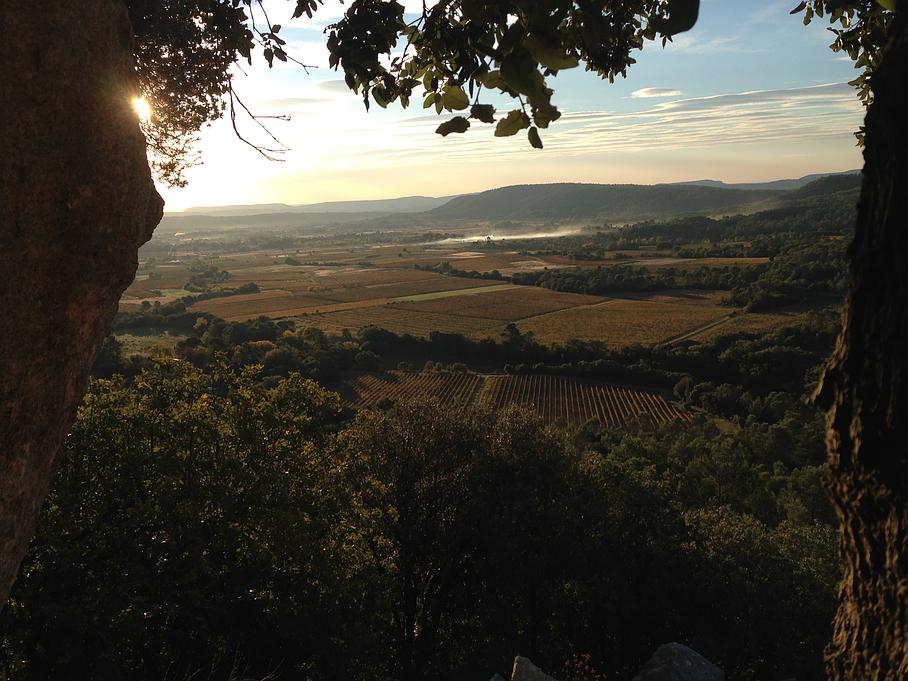 vue haut Hortus vue haut Hortus