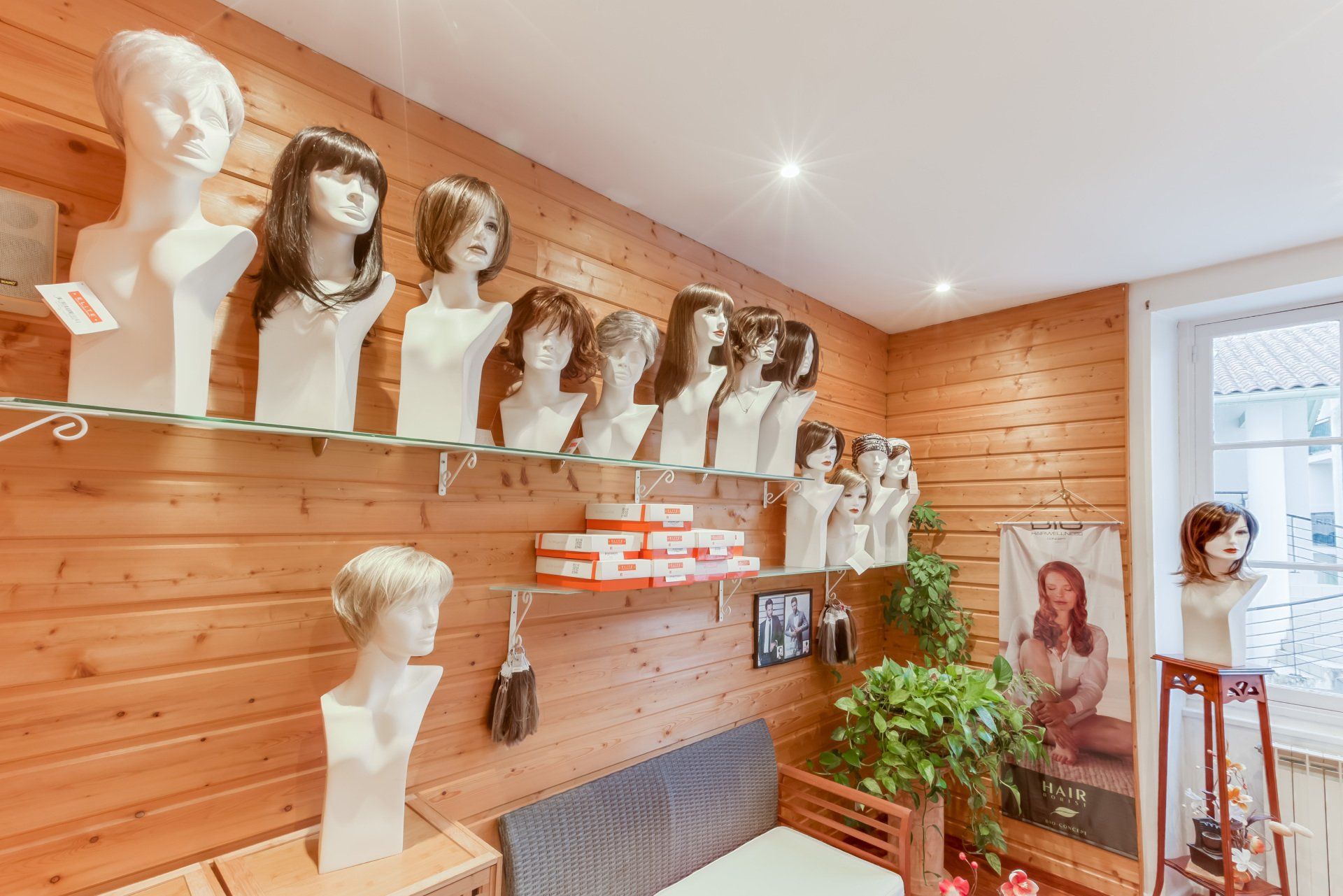 Modèles de perruques