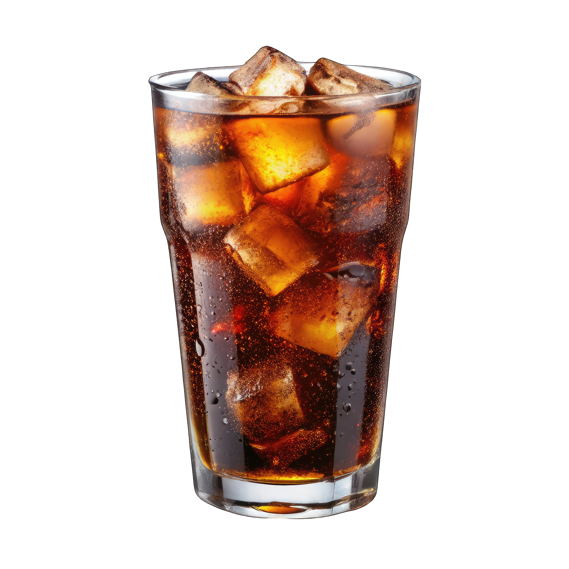 Boisson froide avec des glaçons