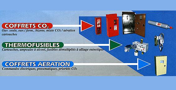 Extincteurs matériel