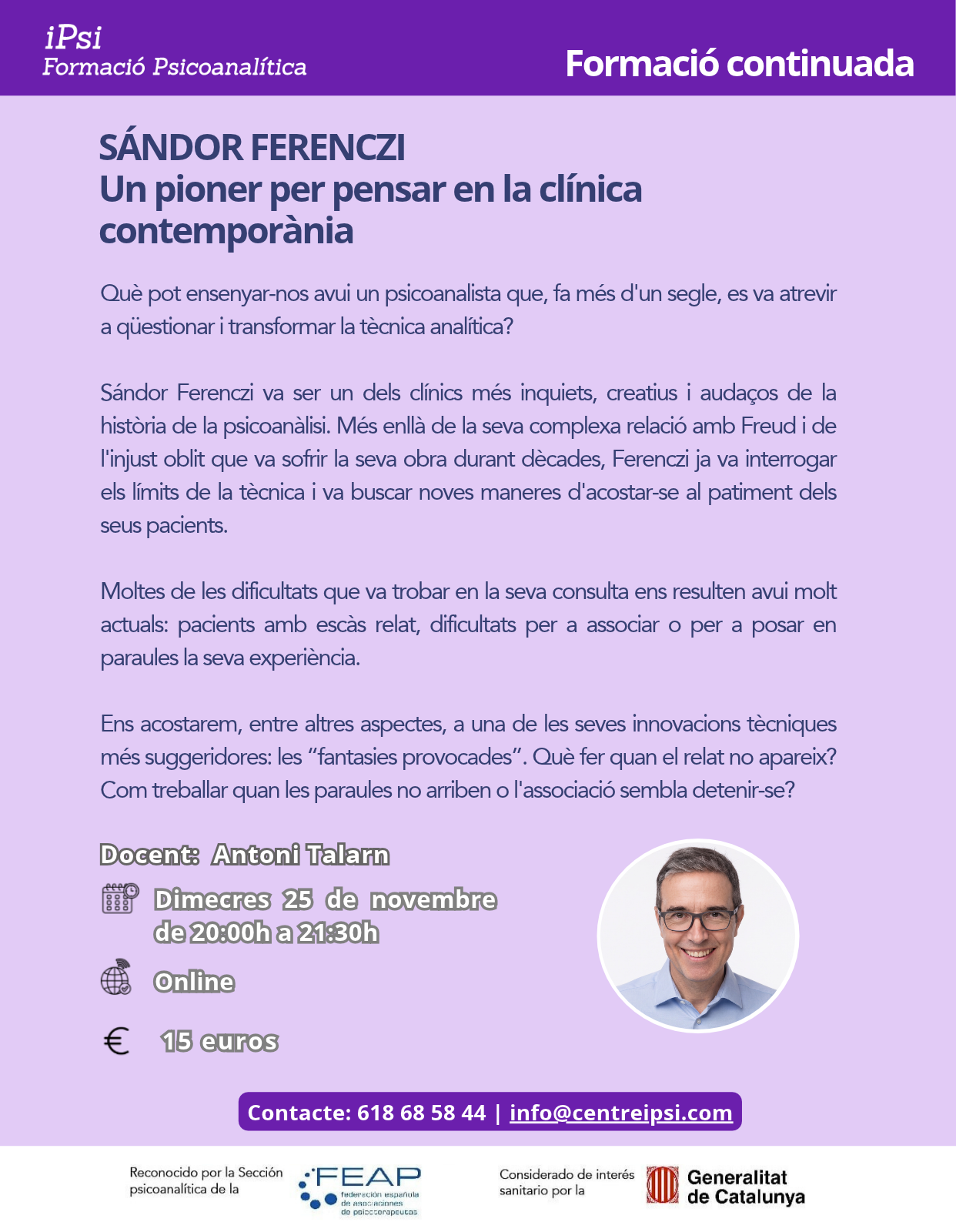 Formación continuada — catalán