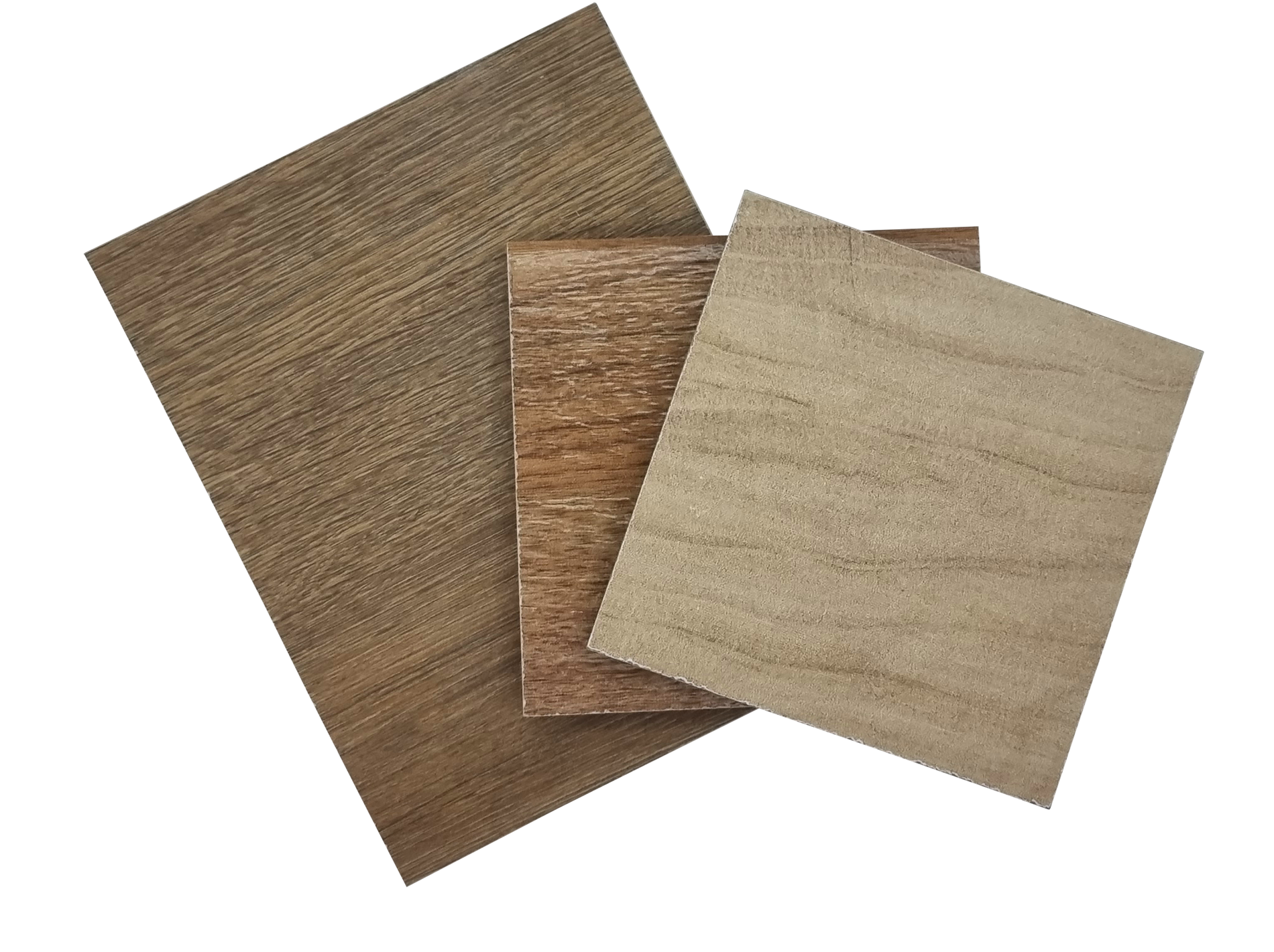 Des plaques de parquet