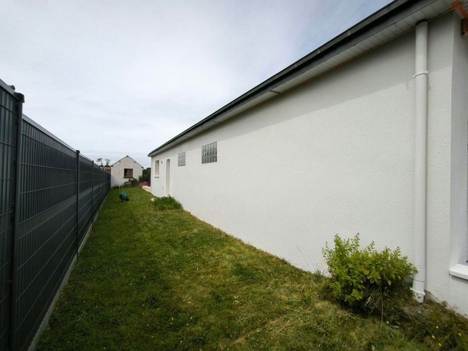 Une façade de maison nettoyée