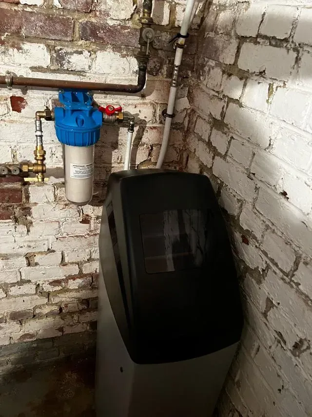 Un adoucisseur d'eau