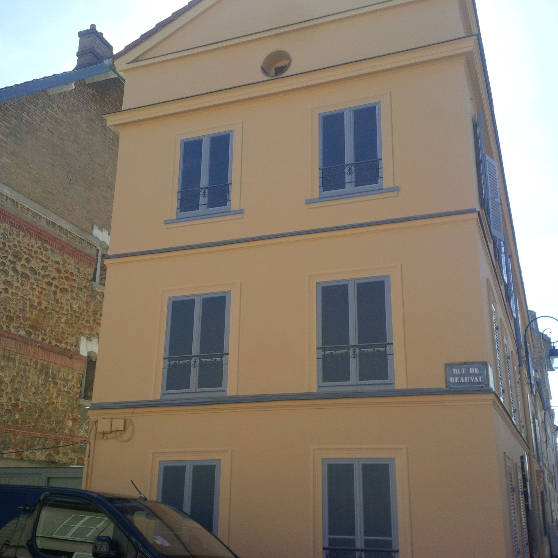 Immeuble d'habitation rénové