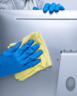 Désinfection de matériel informatique