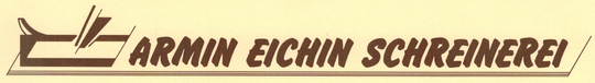 Logo - Armin Eichin Schreinerei