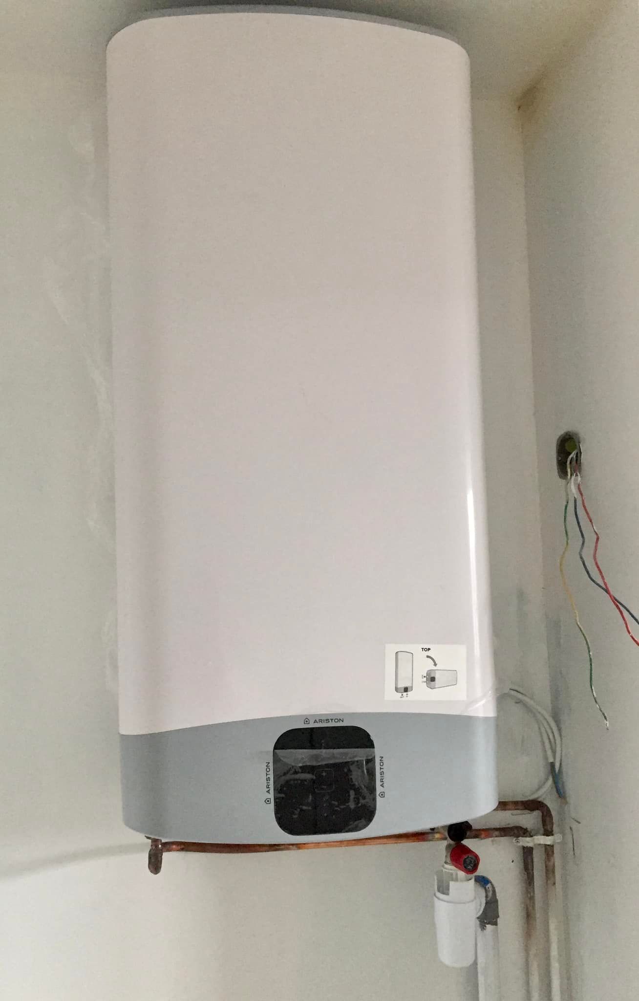 Chauffe-eau extra plat