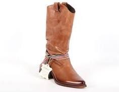 Bottes hautes marron