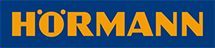 Le logo « HÖRRMANN » en jaune sur fond bleu foncé.