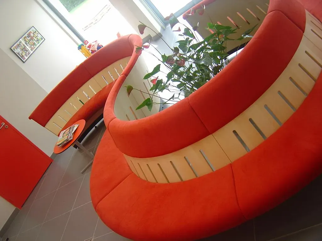 Salle d'attente d'un laboratoire