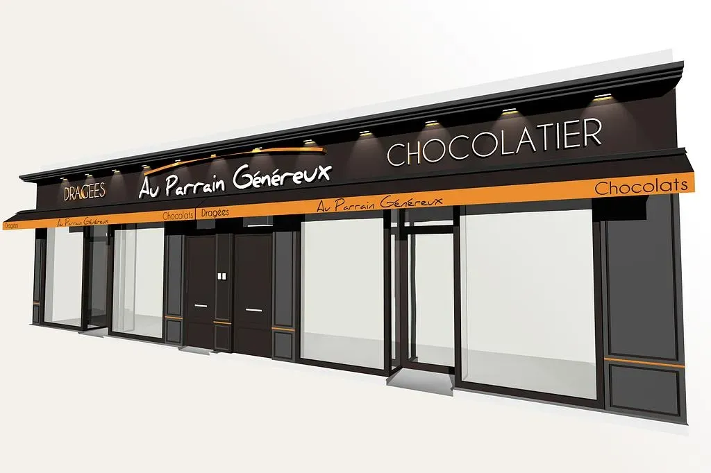 Devanture de commerce