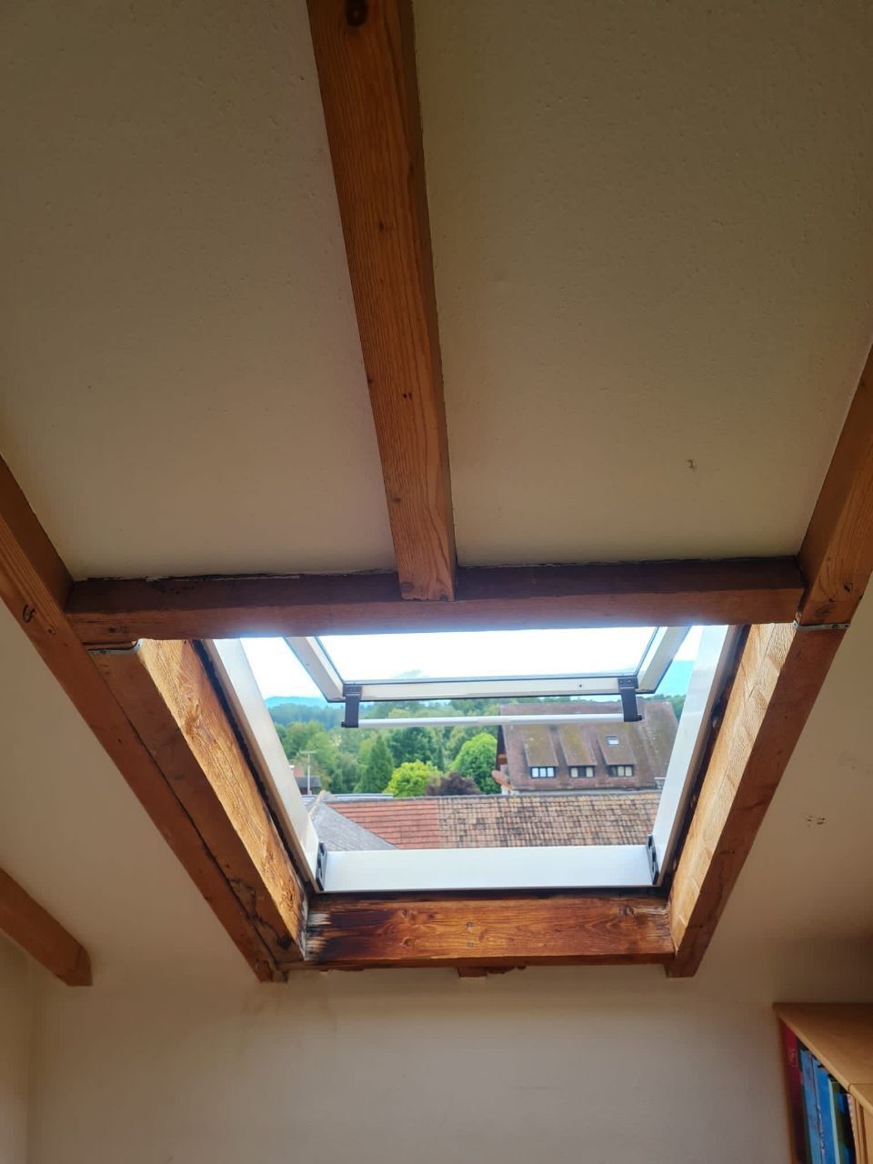 Eingebautes Dachfenster von BS Bauelemente GmbH