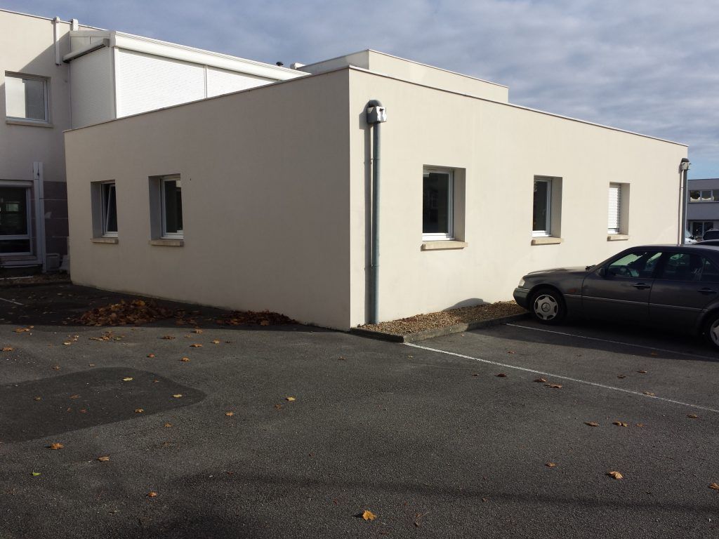 Bâtiment avec façade nettoyé