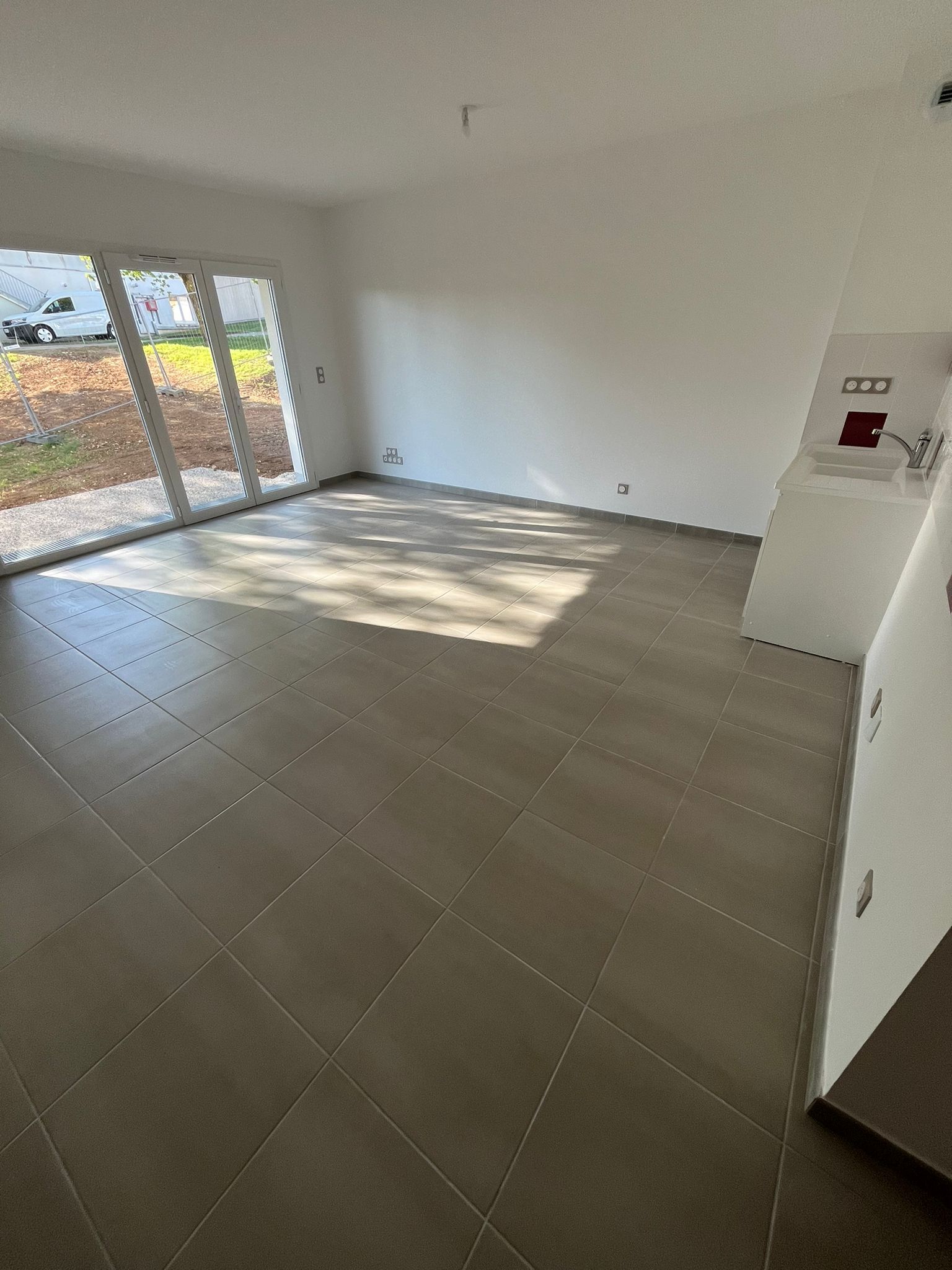 Remise en état de sols après travaux.