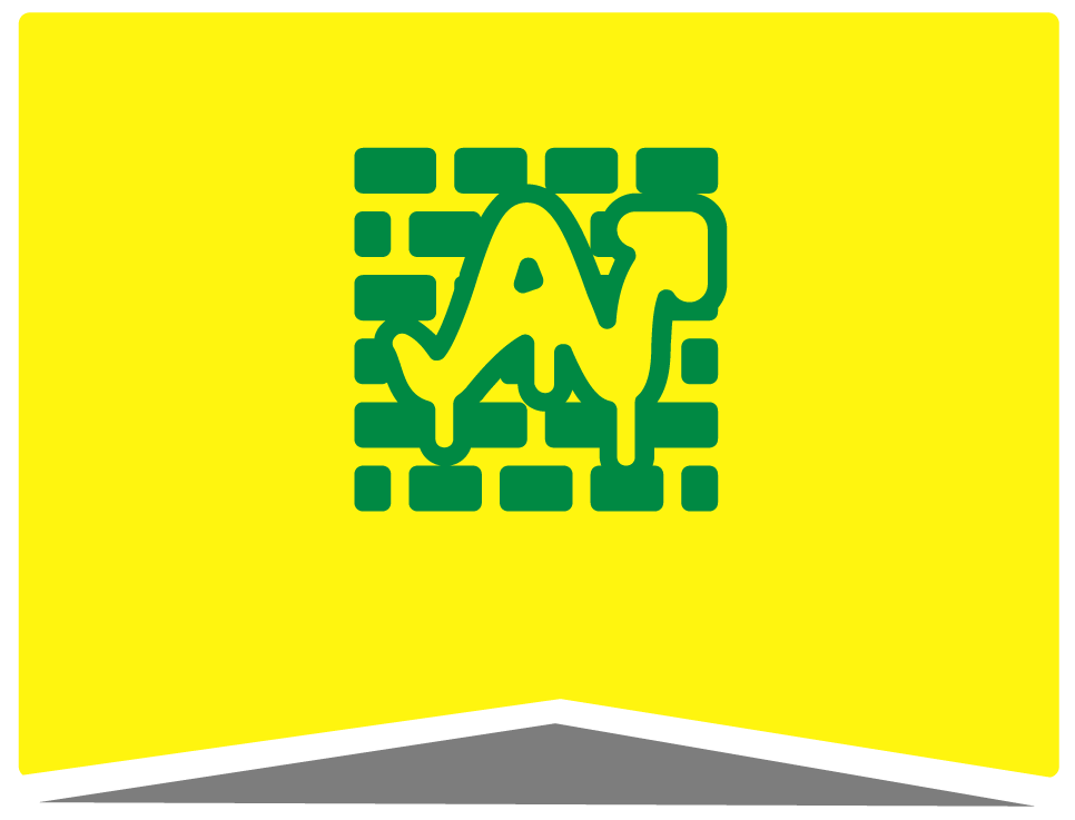 picto tag sur un mur de brique