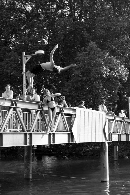 Plongeon dans l'Aar, 2024