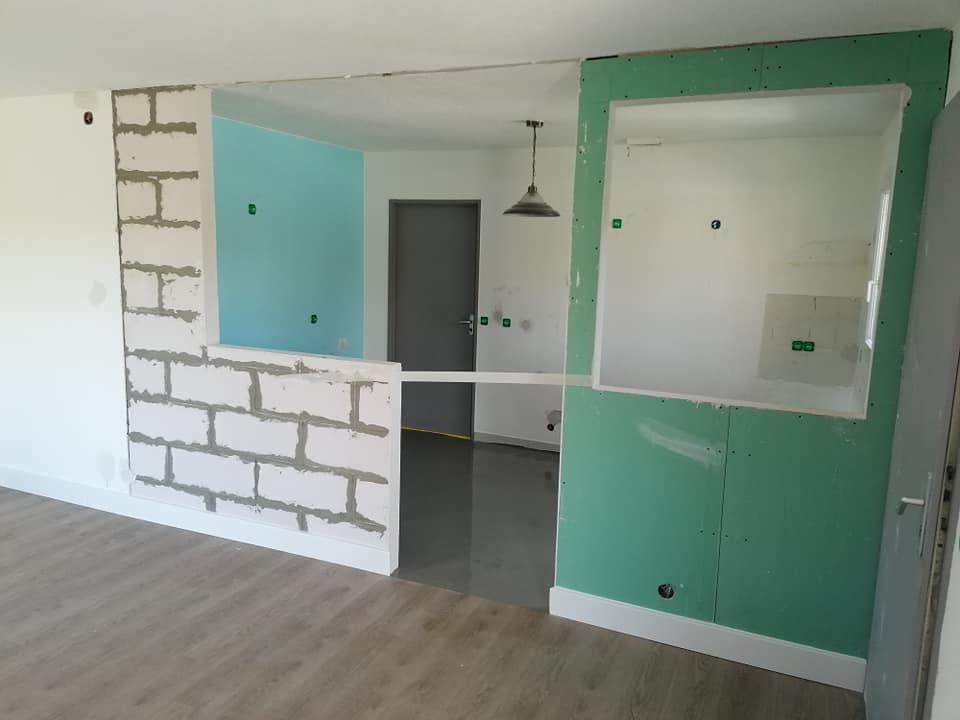 Création de cloisons