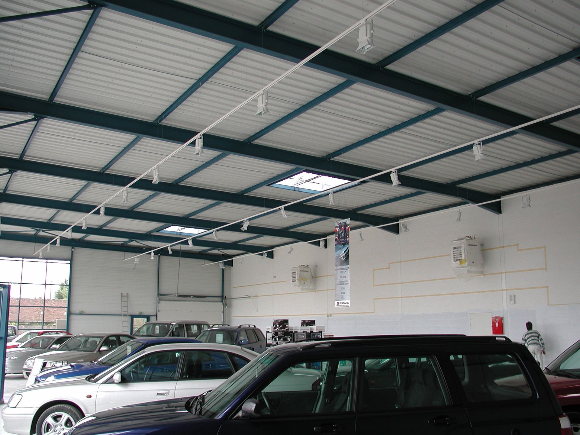 Photo d'un éclairage de parking