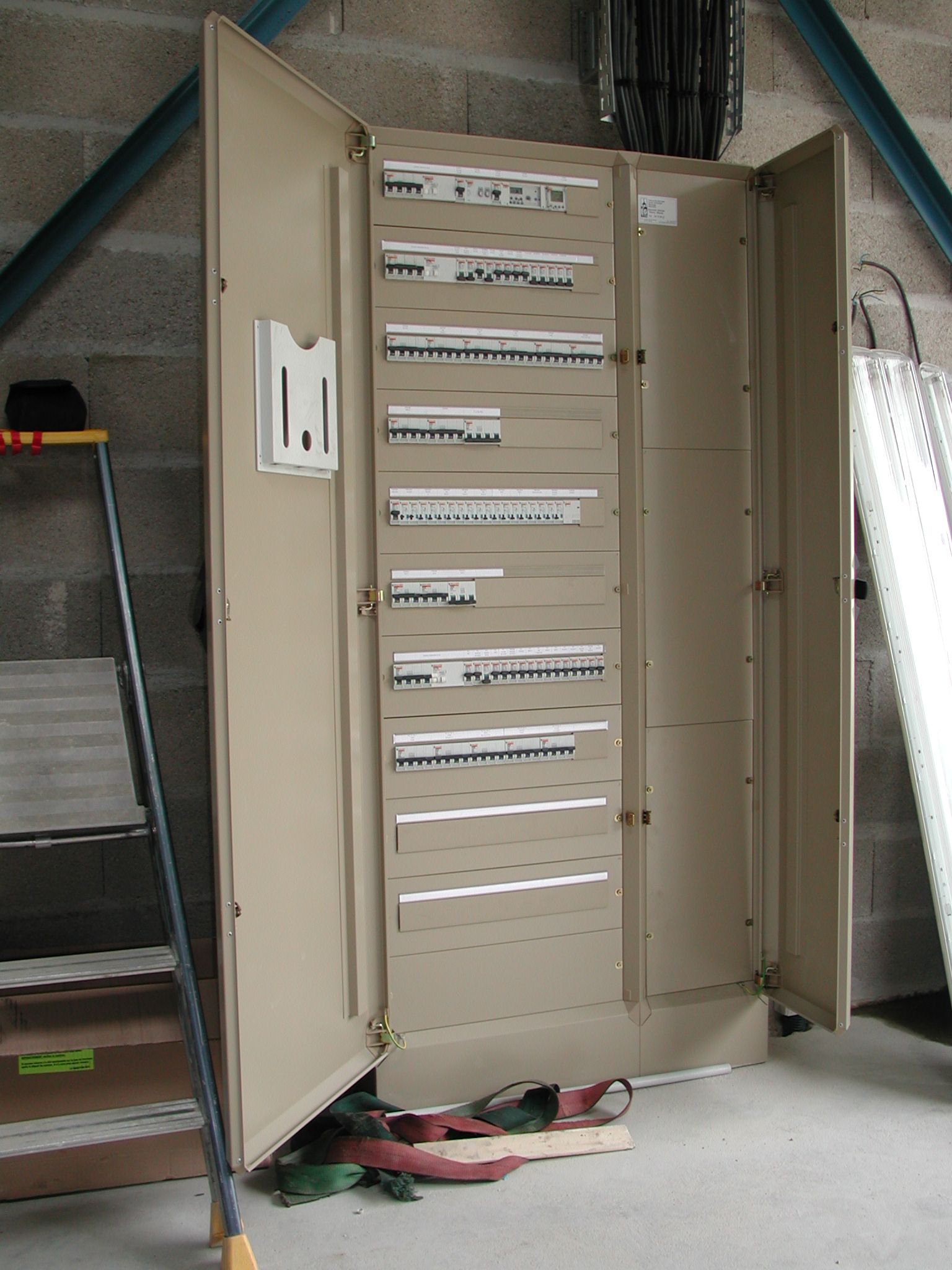 Photo d'un tableau électrique