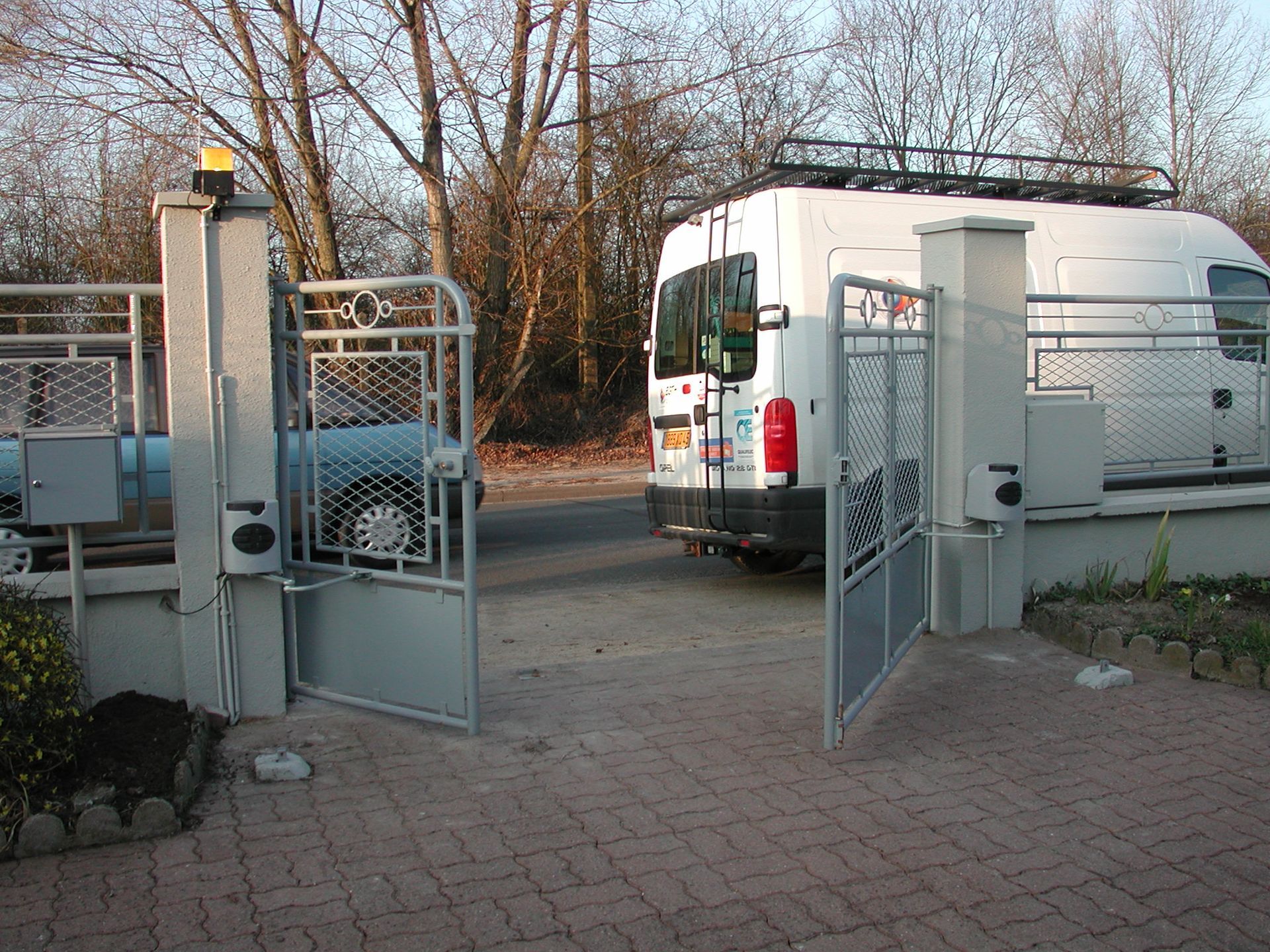 Photo d'un portail motorisé