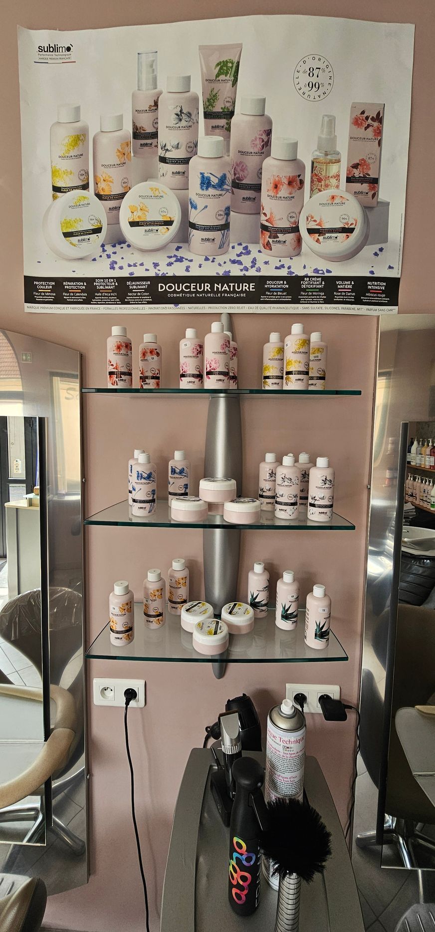 Notre gamme de coiffage