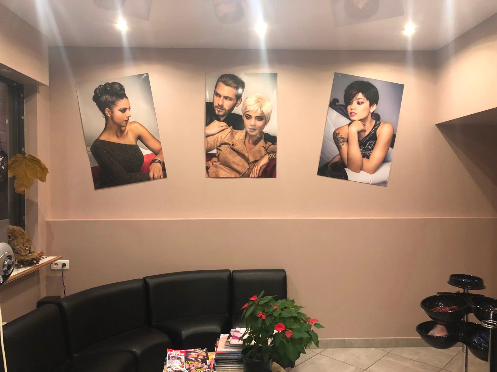 Salon de coiffure décoration