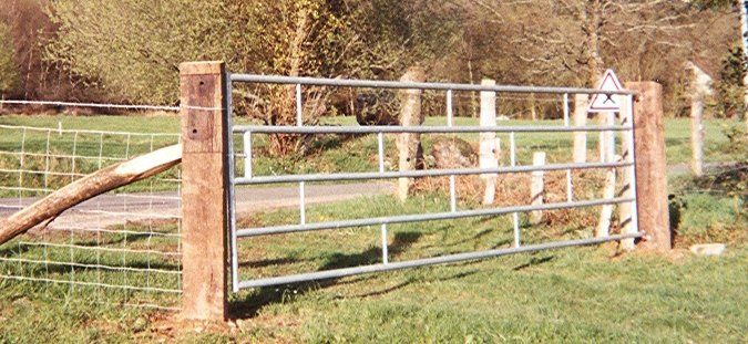 Clôture d'herbage