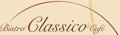 Ein Logo für ein Restaurant namens Bistro Classico Café.