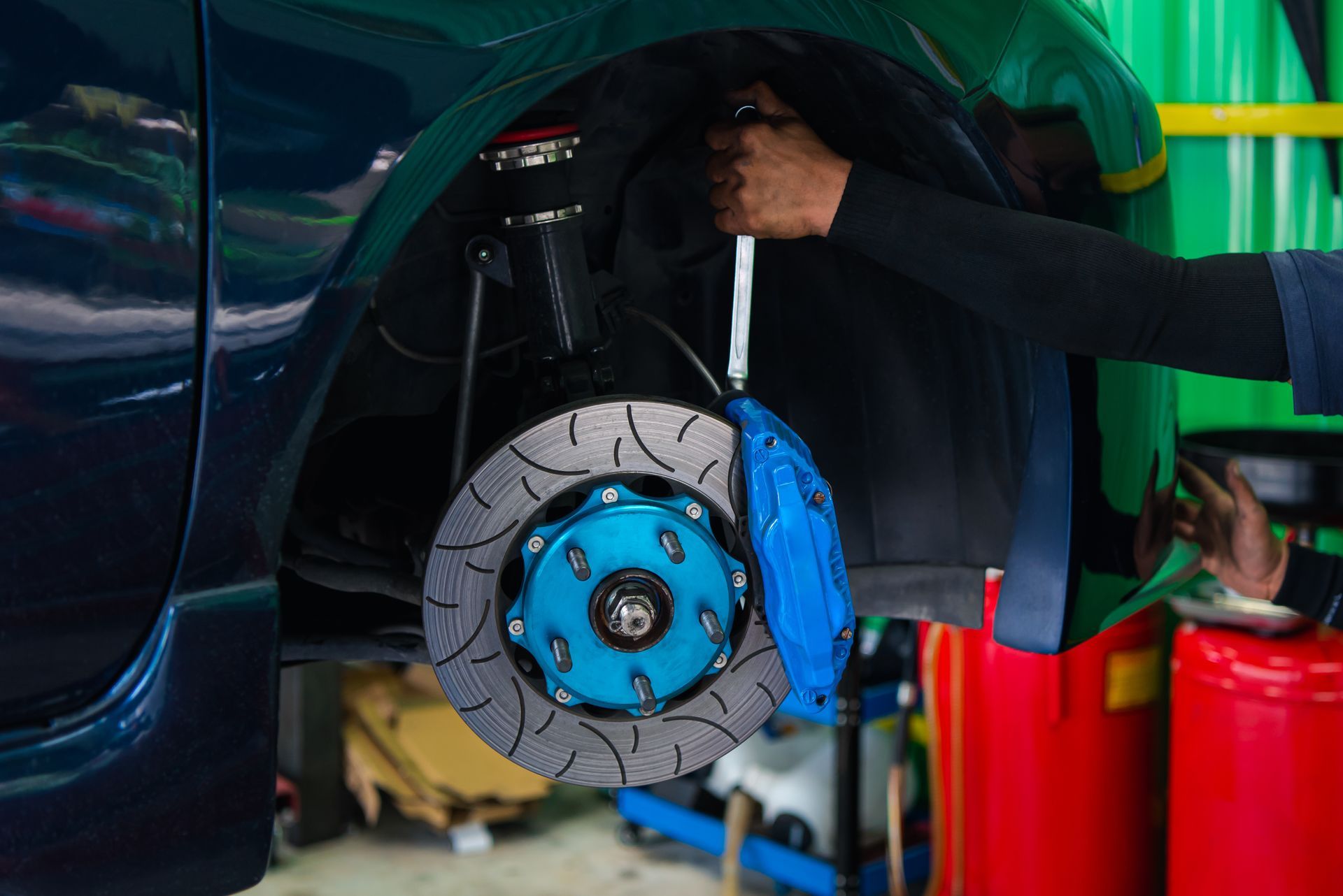 Réglage plaquettes et disques de freins