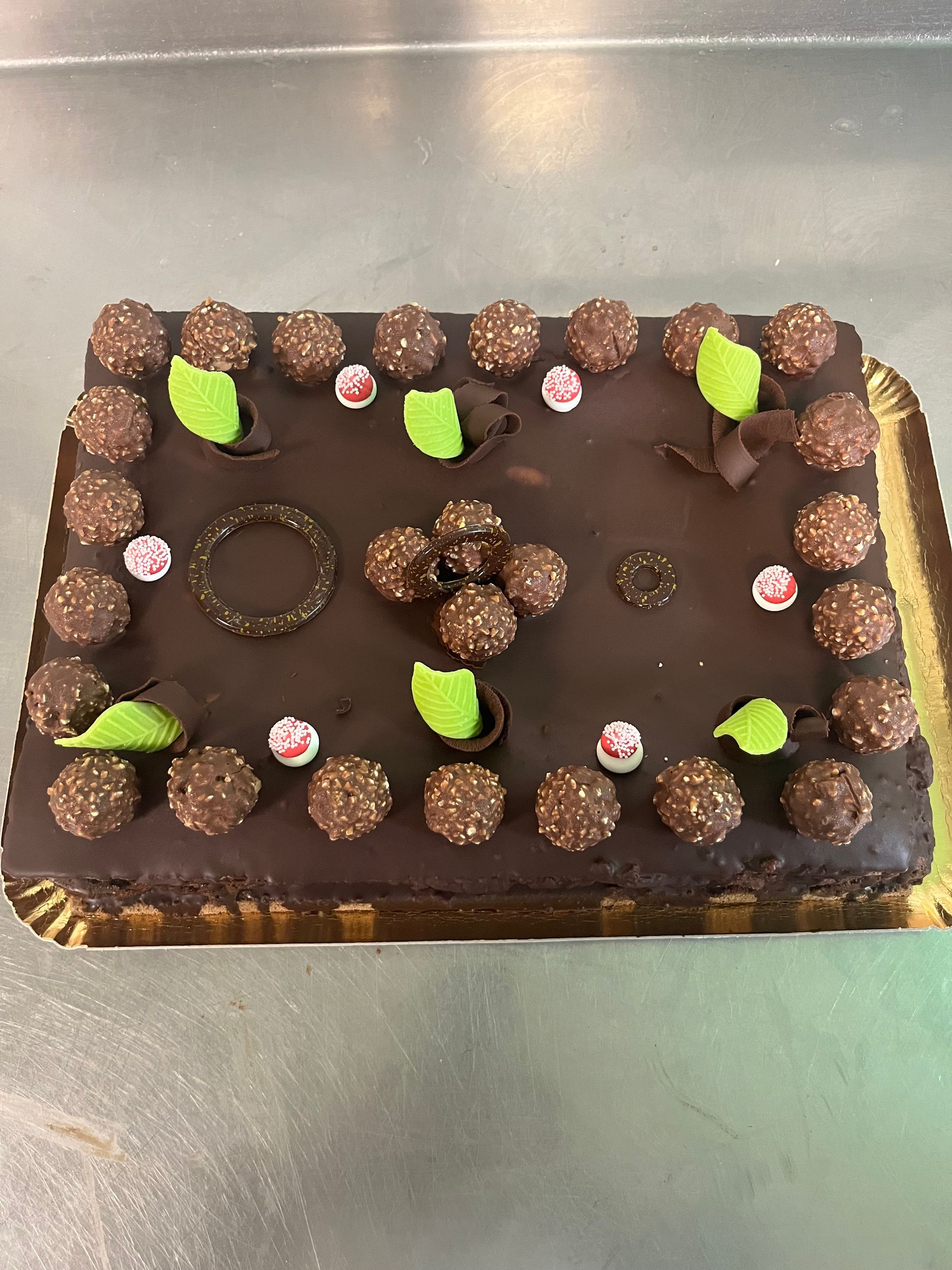 Gâteau au chocolat.