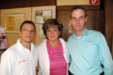 Karin Roth im Café Buechner