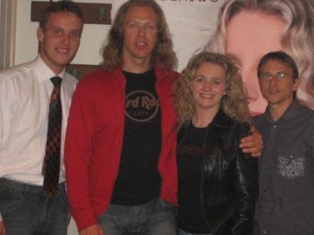 Christina Rommel im Café Buechner