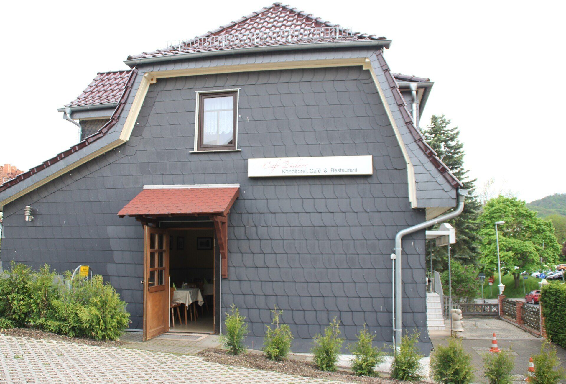 Café Buechner Außenansicht